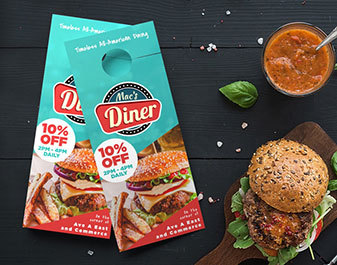 Pizza Door Hangers